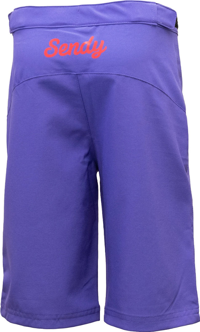 Sendy Send It Youth MTB Shorts The Purp Bikebug