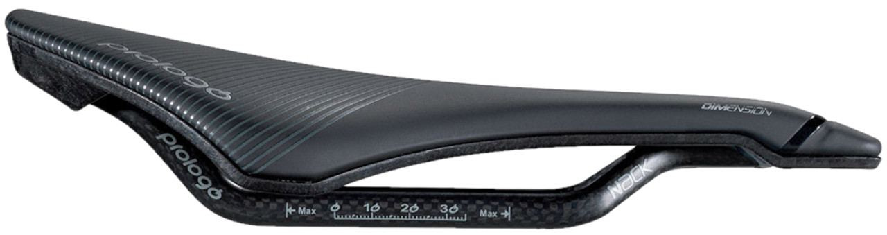 Prologo Dimension Nack Saddle 245x143mm Black - Bikebug