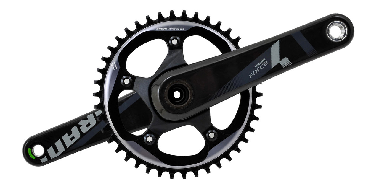 在庫あり】 SRAM Apex1 GXP 10/11 Speed Crankset Asymmetry 42T 