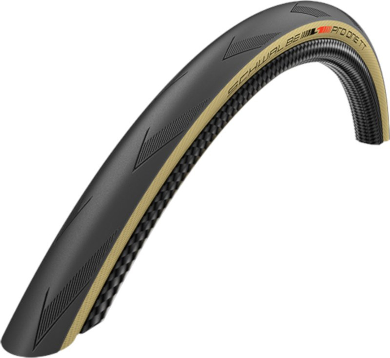 Schwalbe Pro One 700x28c TT Addix Race Compound Tubeless Easy Skinwall  Folding Road Tyre - Bikebug