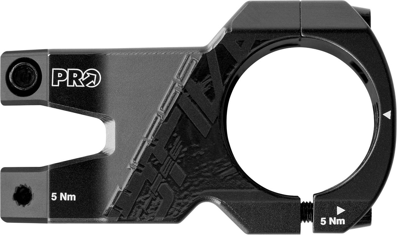 PRO Tharsis 3Five CNC 35mm x 35mm 0 Rise Stem Black - Pushys