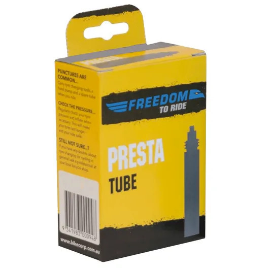 Freedom 48mm Removable Core Presta Valve Tube 700x23-28C Pushys