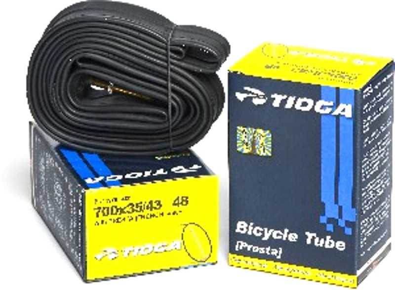 Tioga Butyl 700x35/43c 48mm Presta Valve Tube Pushys