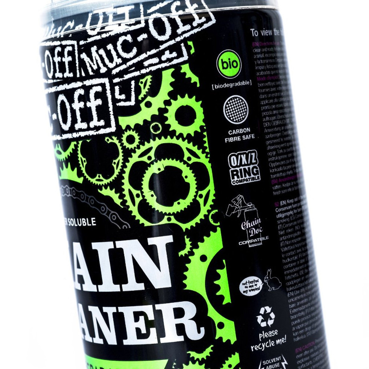 Muc-Off Chain Cleaner 400mL Aerosol - Pushys
