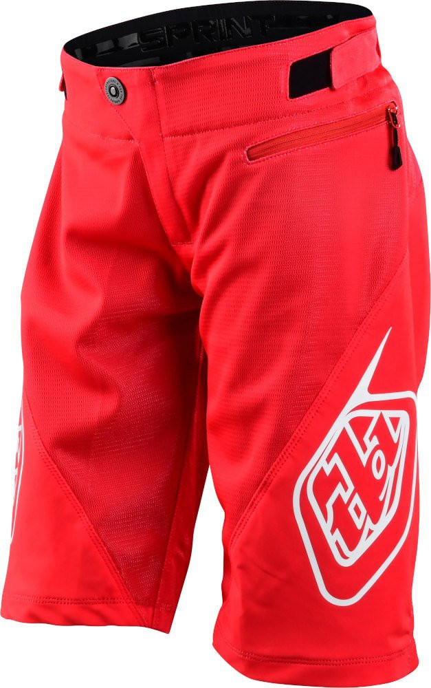 Troy Lee Designs Sprint Youth MTB Shorts Red Pushys