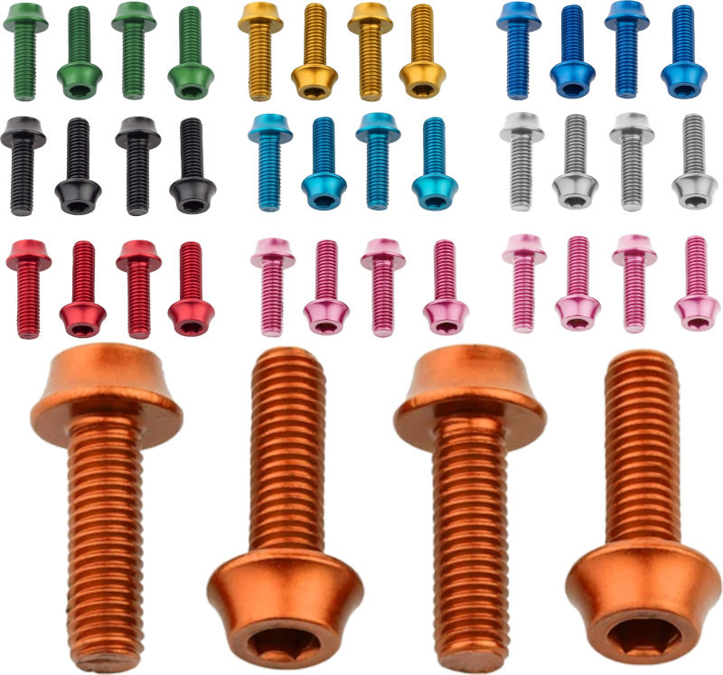 Wolf Tooth Drink Bottle Cage Bolts M5x15 Pushys