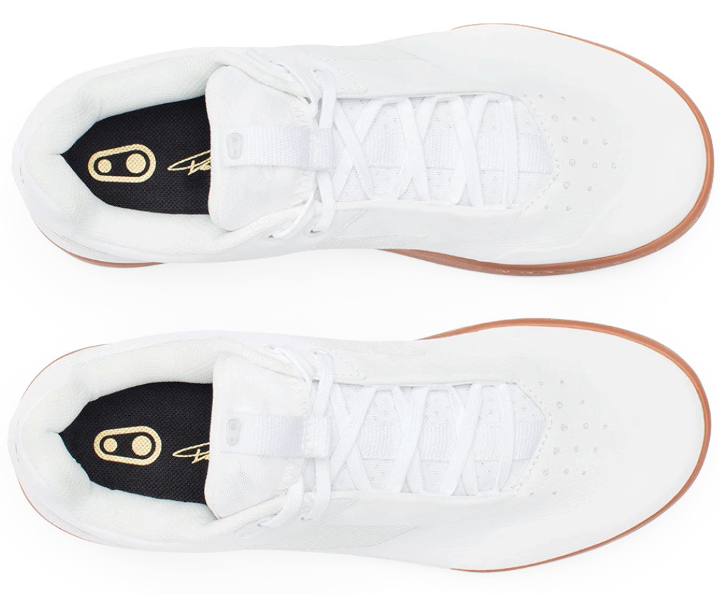 Crank Brothers Stamp Lace Flat MTB Shoes White Pushys