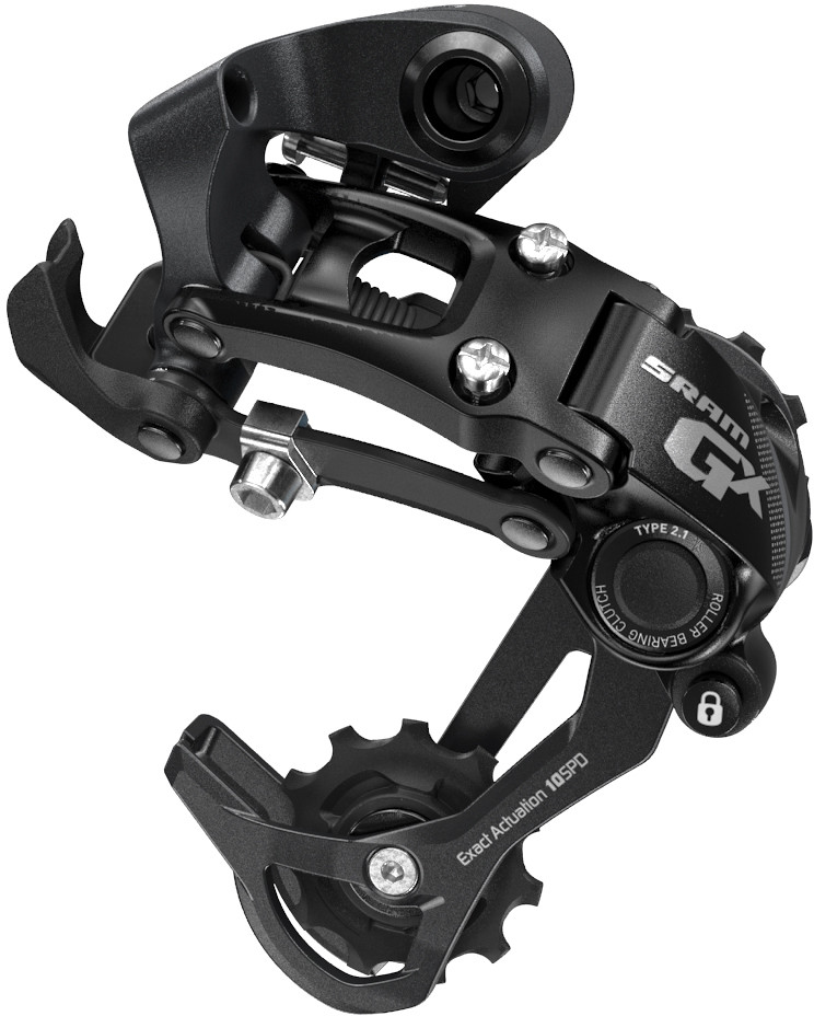 SRAM GX Type 10 Speed Short Cage Rear Derailleur Black Pushys