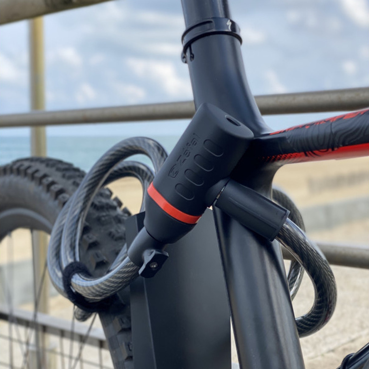 Zefal K Traz C9 Cable Bike Lock With Key Black Pushys