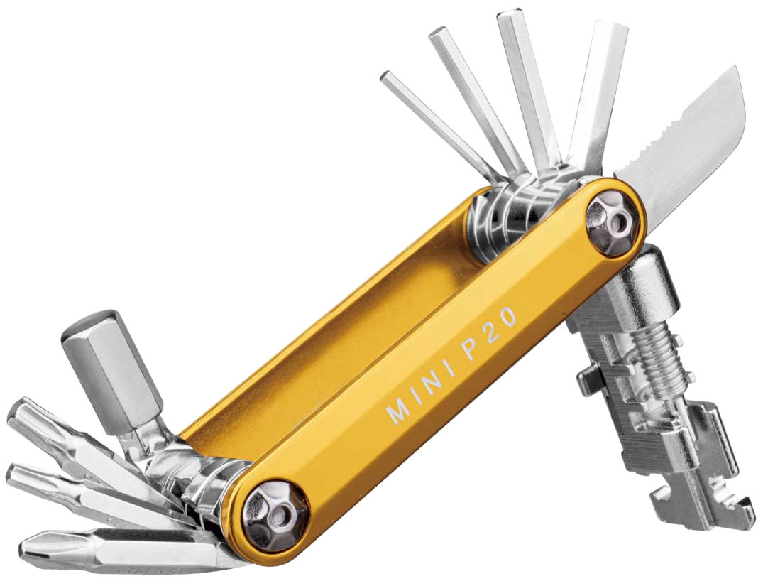 Topeak Mini P20 MultiTool Gold Bikebug