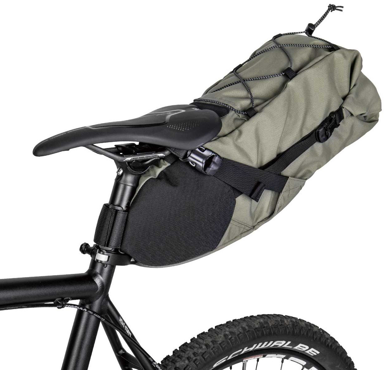 Topeak BackLoader 10L Seat Post Mount Bikepacker Bag Green Bikebug