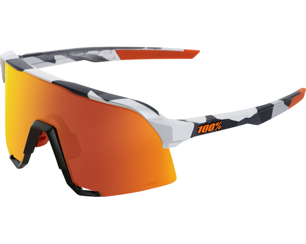 100% S3 soft tact grey - smoke lens 100% S3 Sunglasses Soft Tact