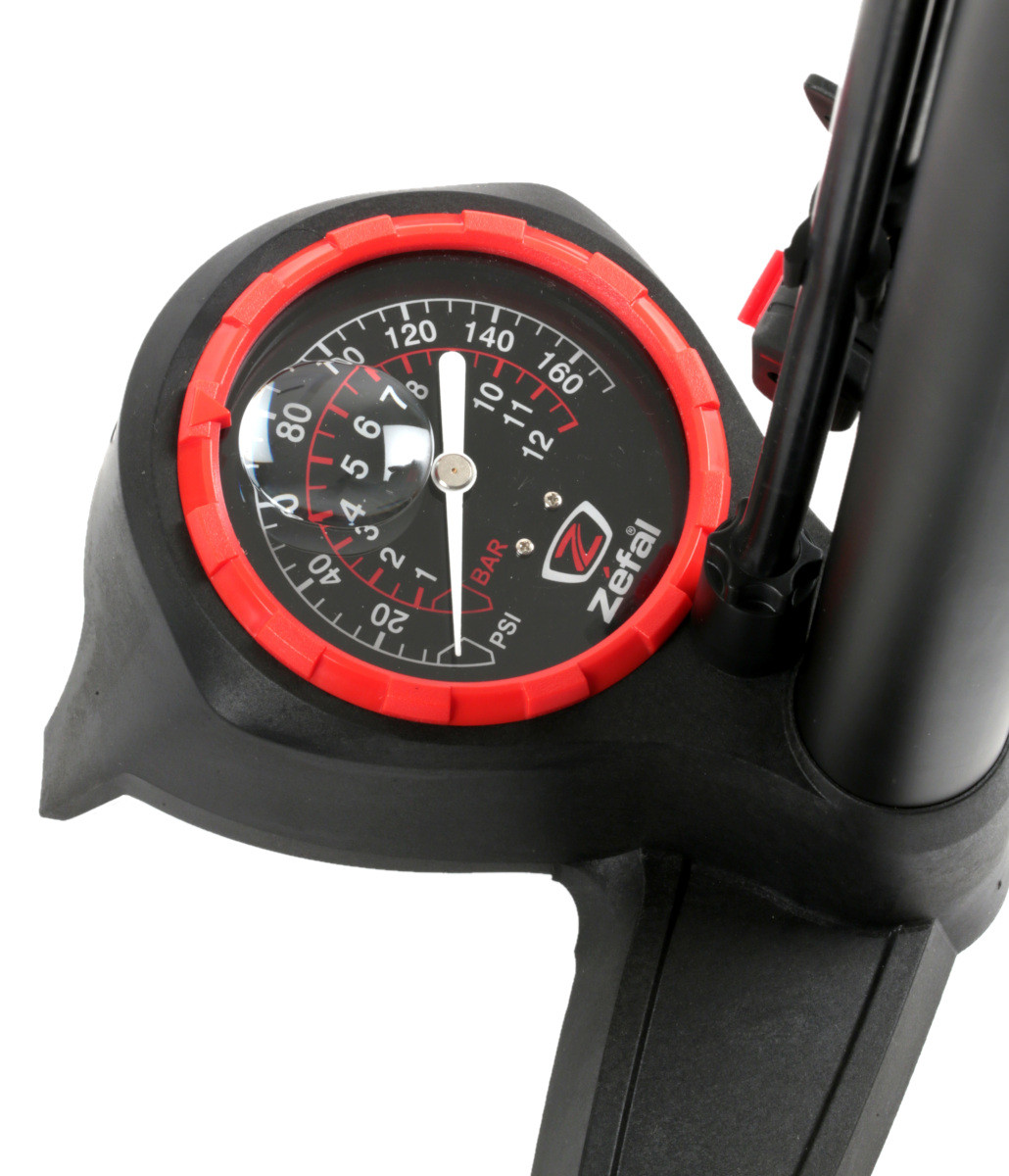 Zefal Profil Max FP60 174psi Floor Pump Black/Brown Bikebug