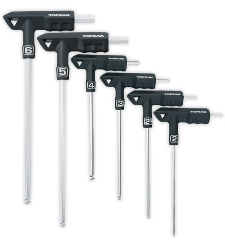 Topeak THandle Duohex 6 Tool Wrench Set Bikebug