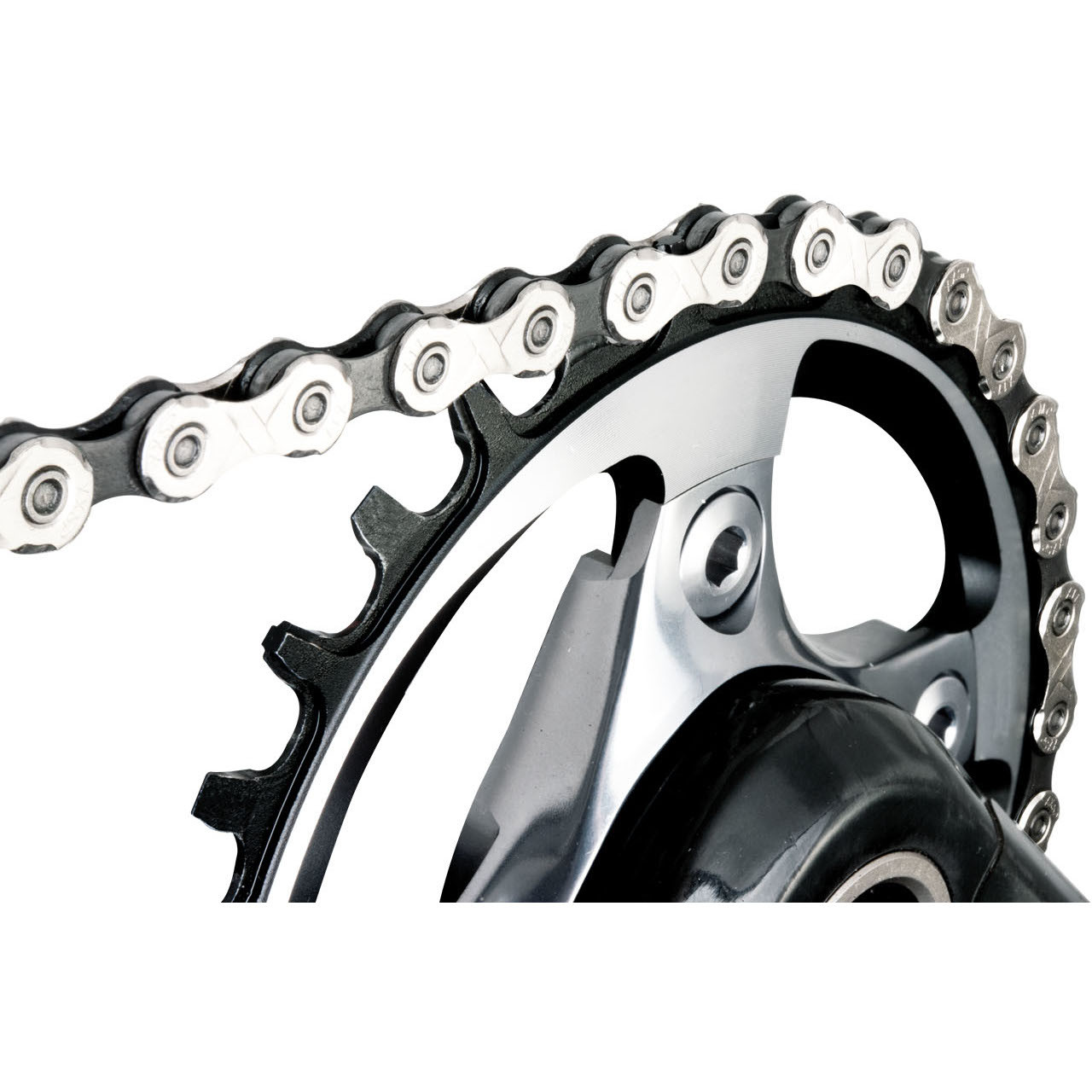 KMC X11 11 Speed Chain Silver/Black Pushys