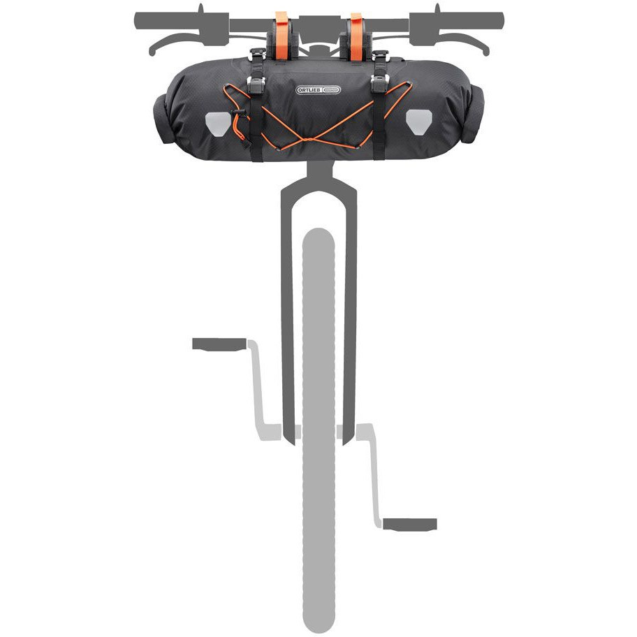 Ortlieb Matte Black Handlebar-Pack - Pushys