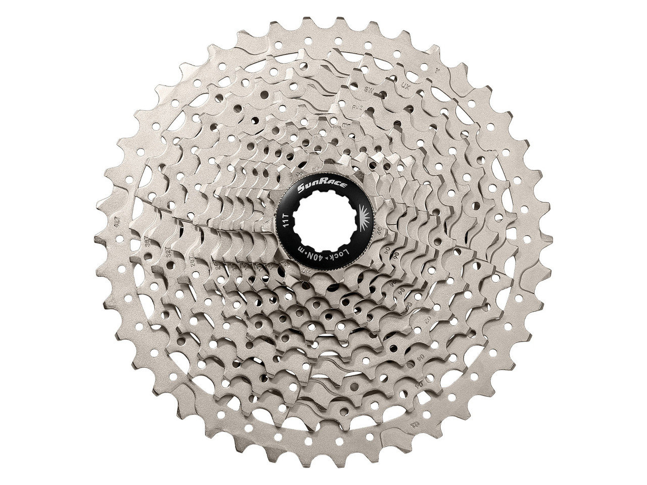 Sunrace CSMS7 11-42T 11sp Cassette Metallic Silver - Bikebug