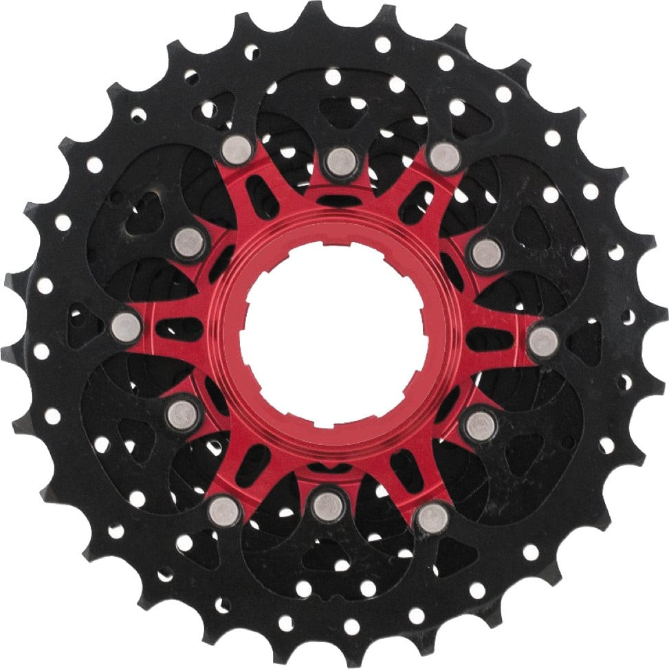 Sunrace CSRX1 11sp Cassette Silver/Black 11-34T Pushys