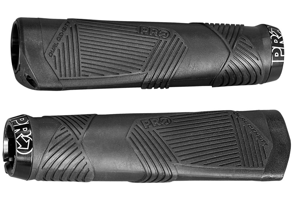 PRO Ergonomic Lock-On MTB Grips 137mm x 32mm Black Pushys
