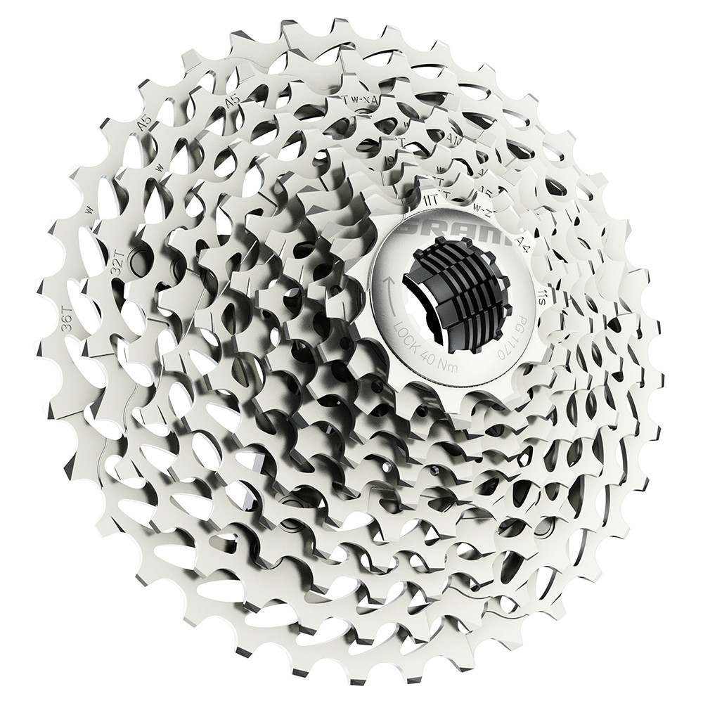 SRAM CS PG1170 11-36 11sp WifLi Cassette Silver - Pushys