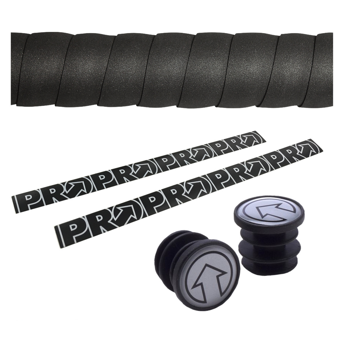 PRO Sport Control EVA Bar Tape Black - Pushys