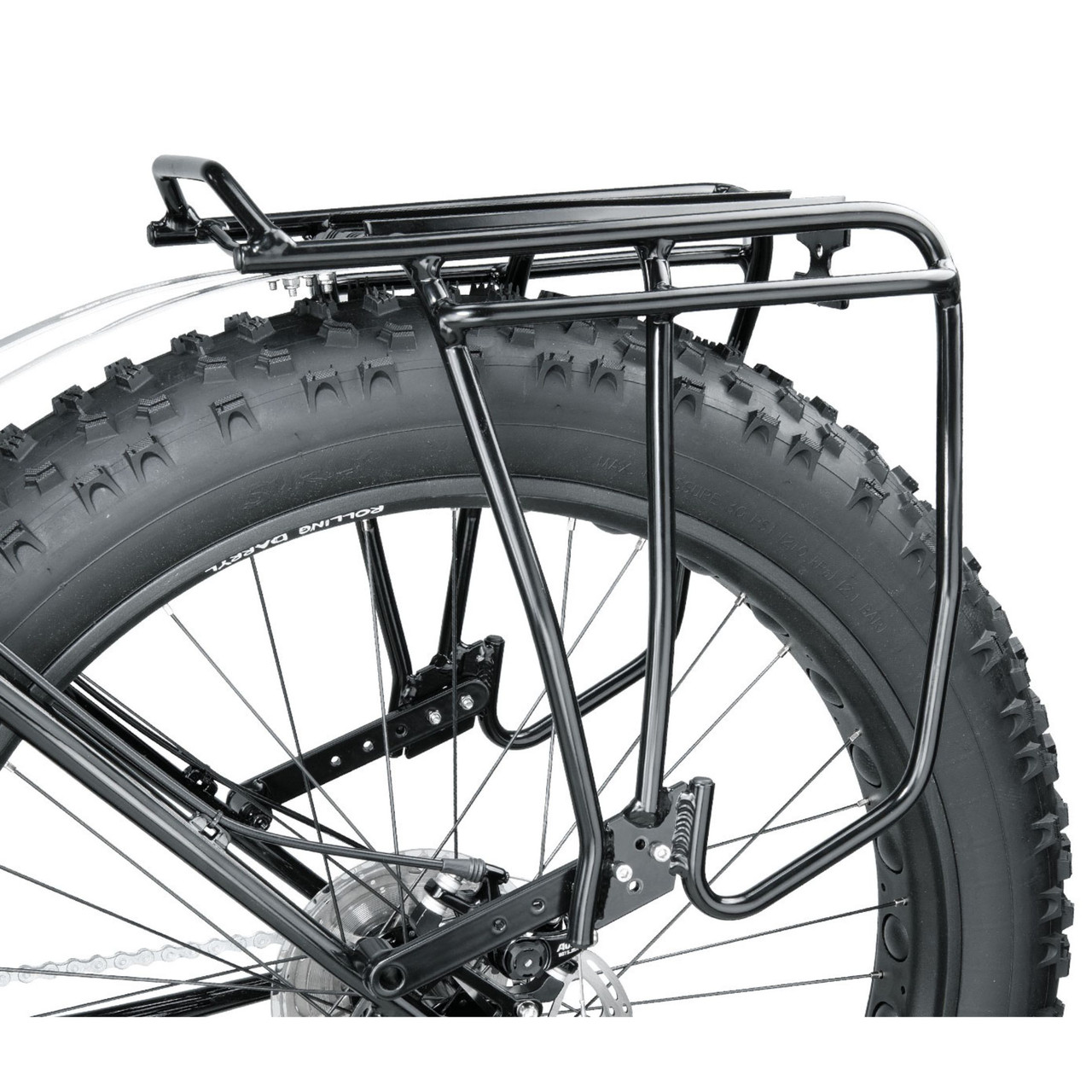 Topeak Uni Super Tourist Fat MTB Bike Rack Black Pushys