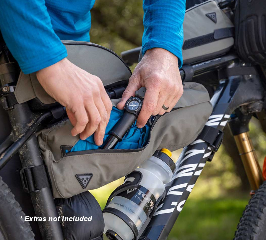 Topeak MidLoader Litre Frame Bag Green Pushys