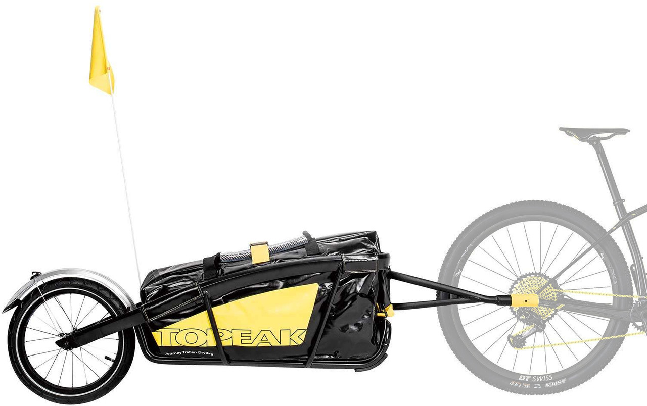 Topeak TX Journey Trailer and Drybag Black/Yellow - Pushys