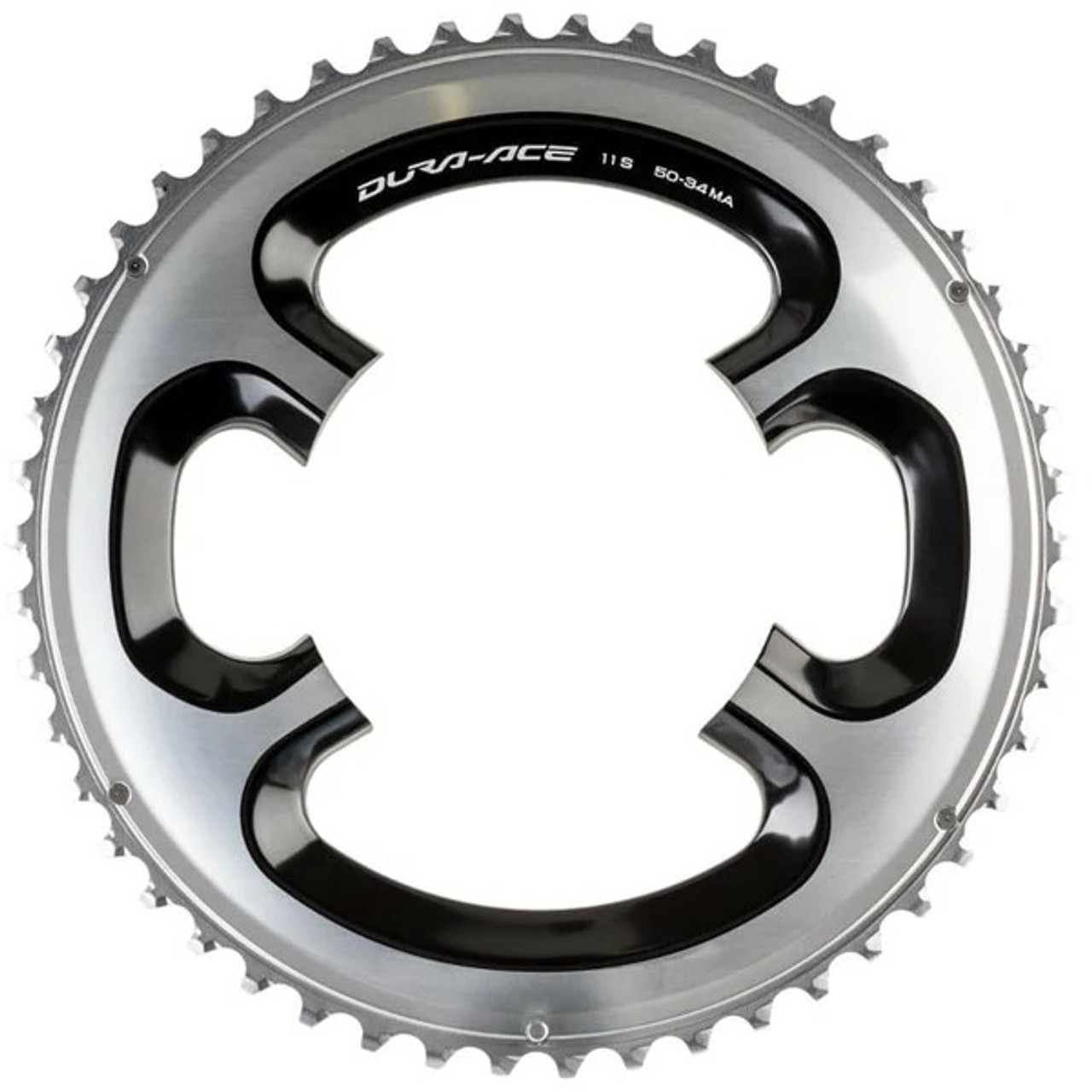 Shimano Dura-Ace FC-9000 50t MA 11sp Chainring Silver/Black