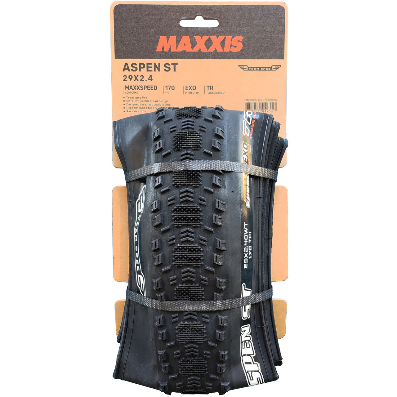 MAXXIS ASPENチームスペック170TPI 29X2.4チューブレス2本 Maxxis Aspen 170 TPI MaxxSpeed/EXO/TR 29 x 2.4 – The Bicycle
