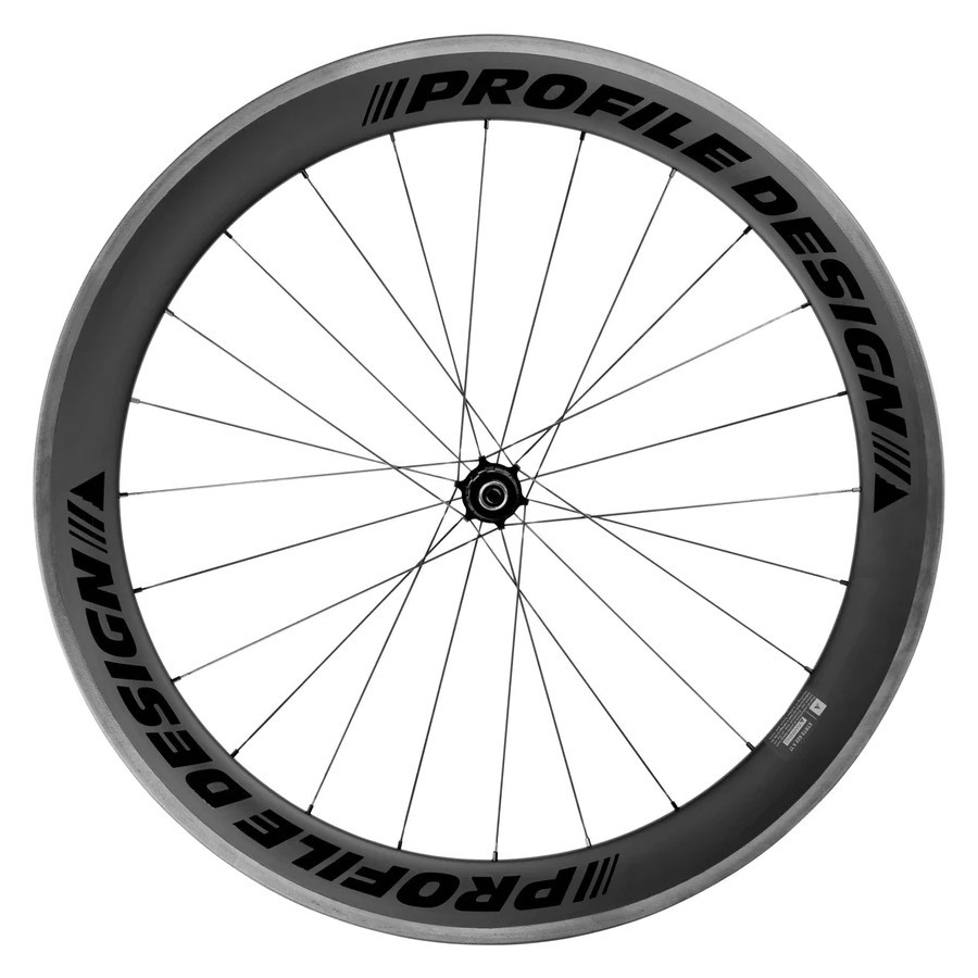 Profile Design 58 TwentyFour V2 Full Carbon Clincher Rear Road