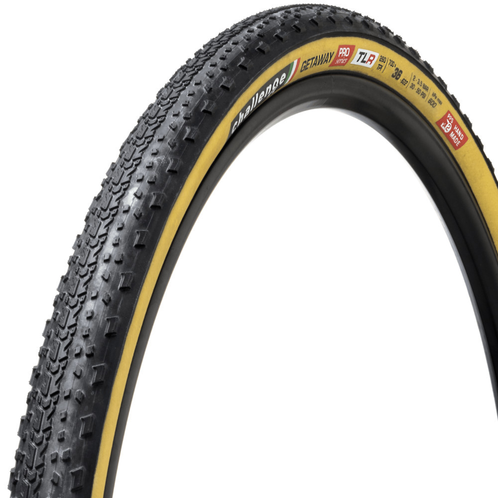 Challenge Getaway Pro H-TLR 260 TPI Tan 700mm Tyre - Pushys