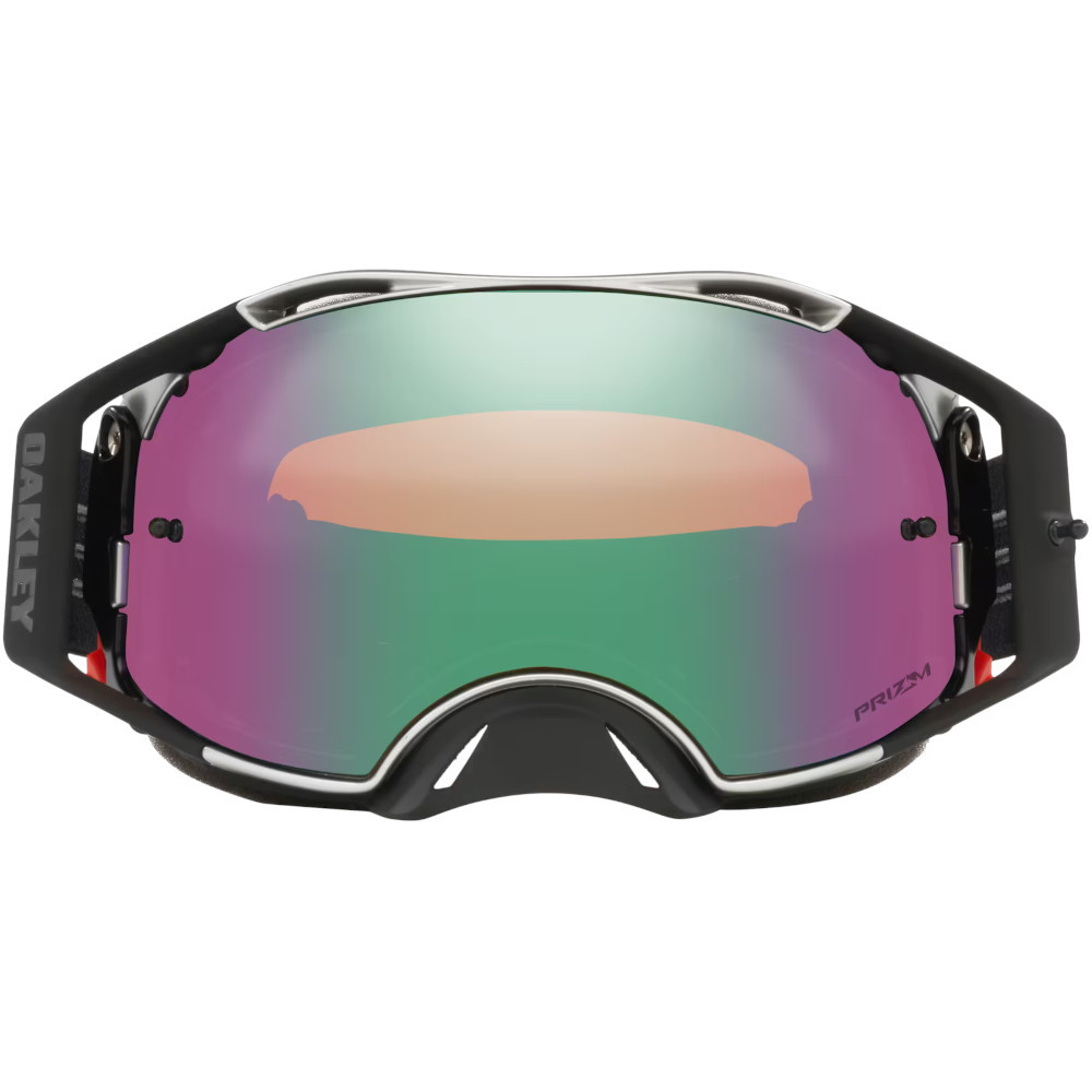 OAKLEY エアブレイクXL｜プリズムジェイド＆ローズ＆クリア｜・ケース付き Oakley AIRBRAKE Mx Tuff Blocks Gunmetal Black W/ Prizm MX Jade