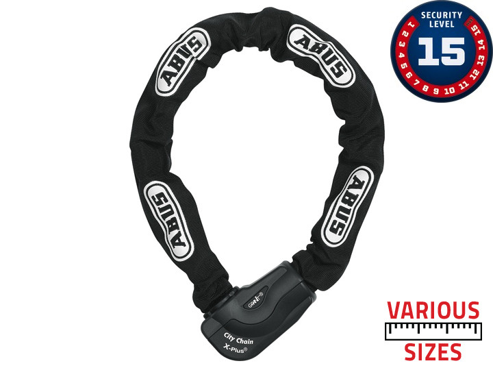 ABUS Lock-Chain Combination Granit CityChain X-Plus 1060