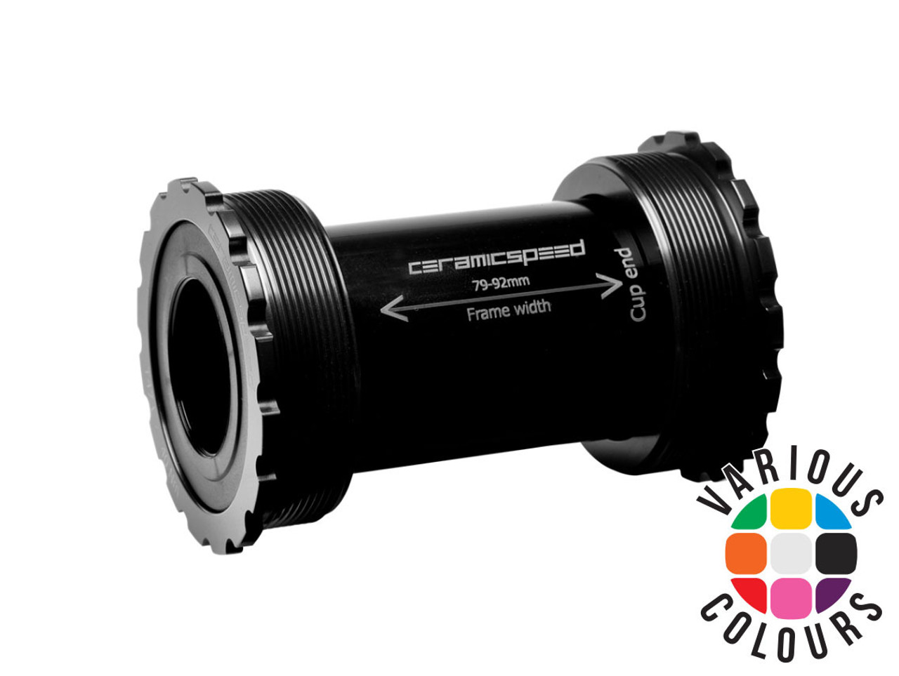 ceramicspeed T47 30mm BB レッド CeramicSpeed T47/86 Bottom Bracket - 30mm Spindle - Red