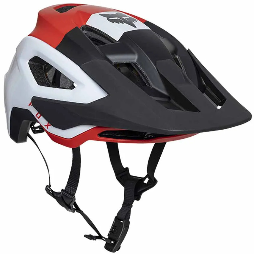 Fox Speedframe Pro Klif AS Flo Red MTB Open Face Helmet