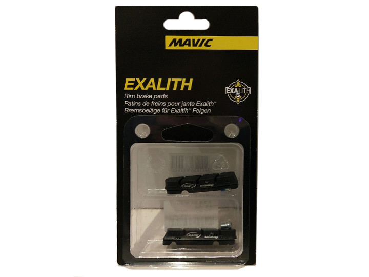 Paire De Patins Mavic Exalith - Noir - Pour Vélo Route/course - Compatible Shimano/Sram