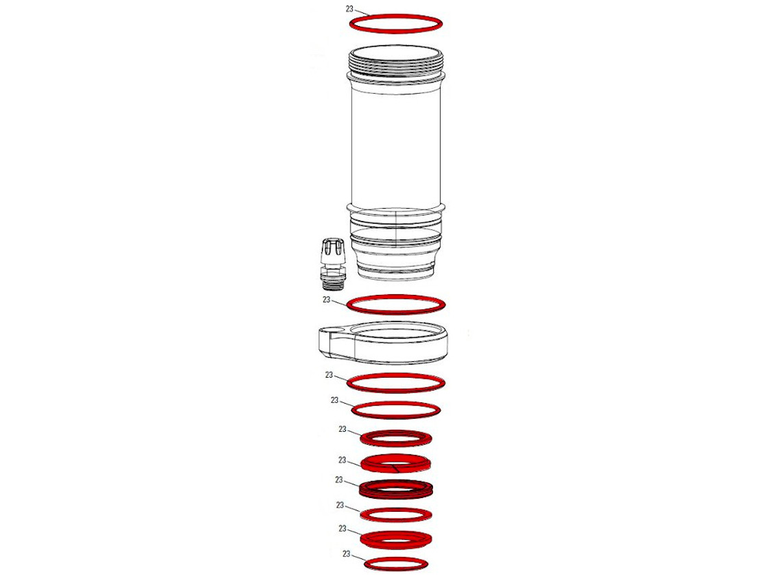 RockShox Monarch Autosag Specialized B1 Basic Service Kit