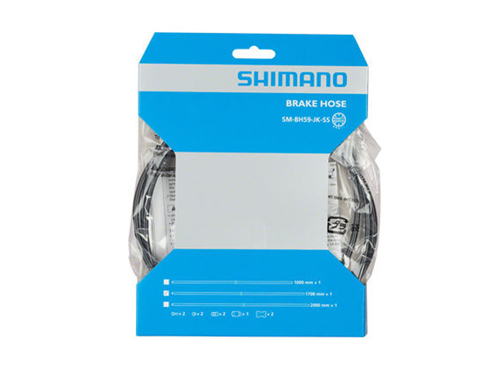 BR-M Fahrrad Shimano Scheibenbremsleitung SM-BH 59 1700mm kürzbar f Radsport JO7