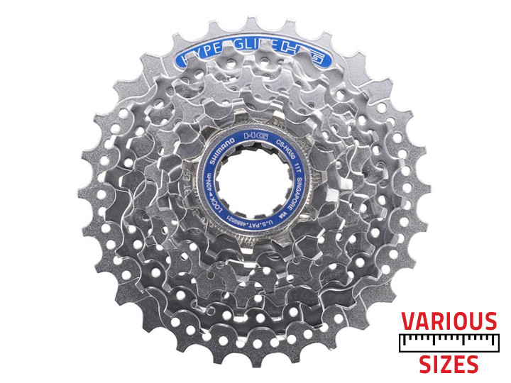 Shimano HG50 Cassetta 8 Velocità 12-25 Denti, Corpo Mozzo HG, Cambio Preciso E Fluido