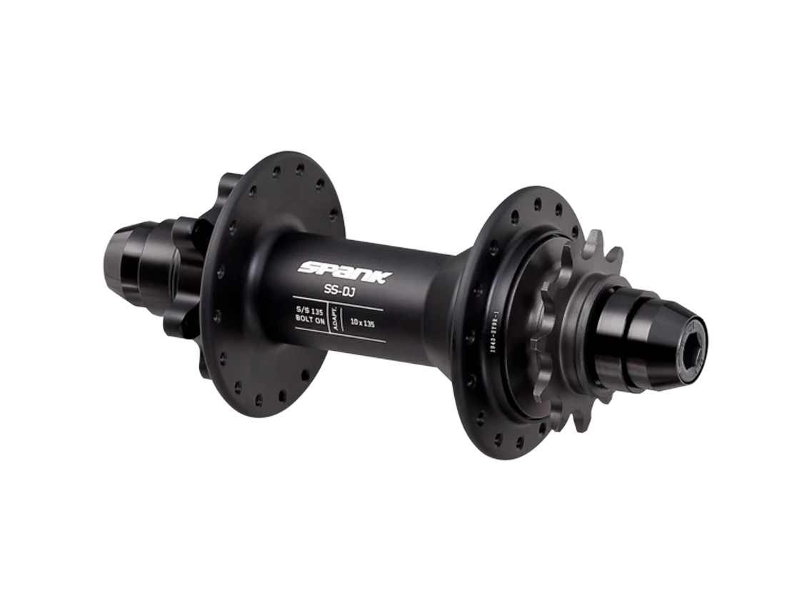 Spank Single Speed DJ Disc Rear Hub Rear Hub - Black 32H 11t