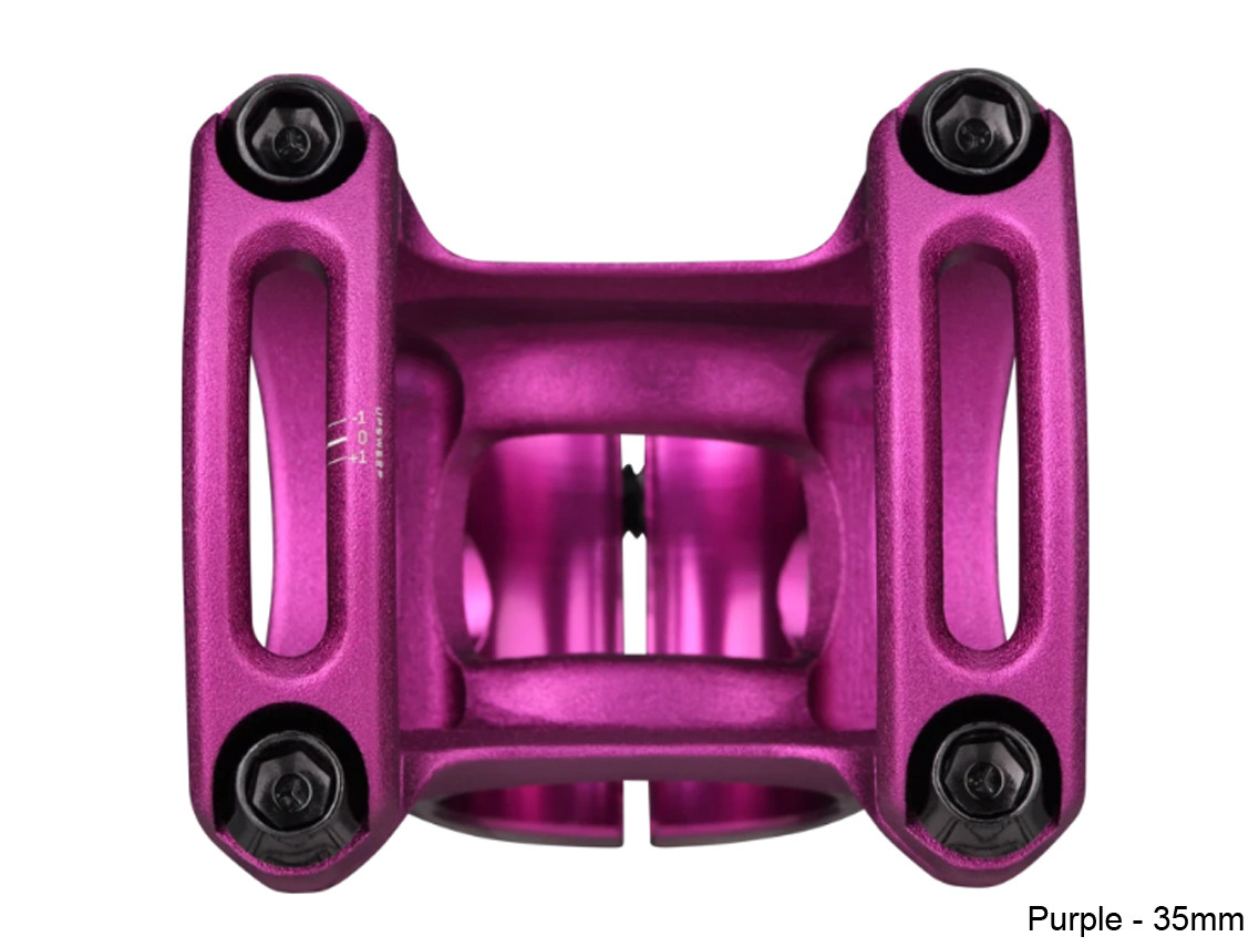 Spank Split 35 Stem Red 45mm