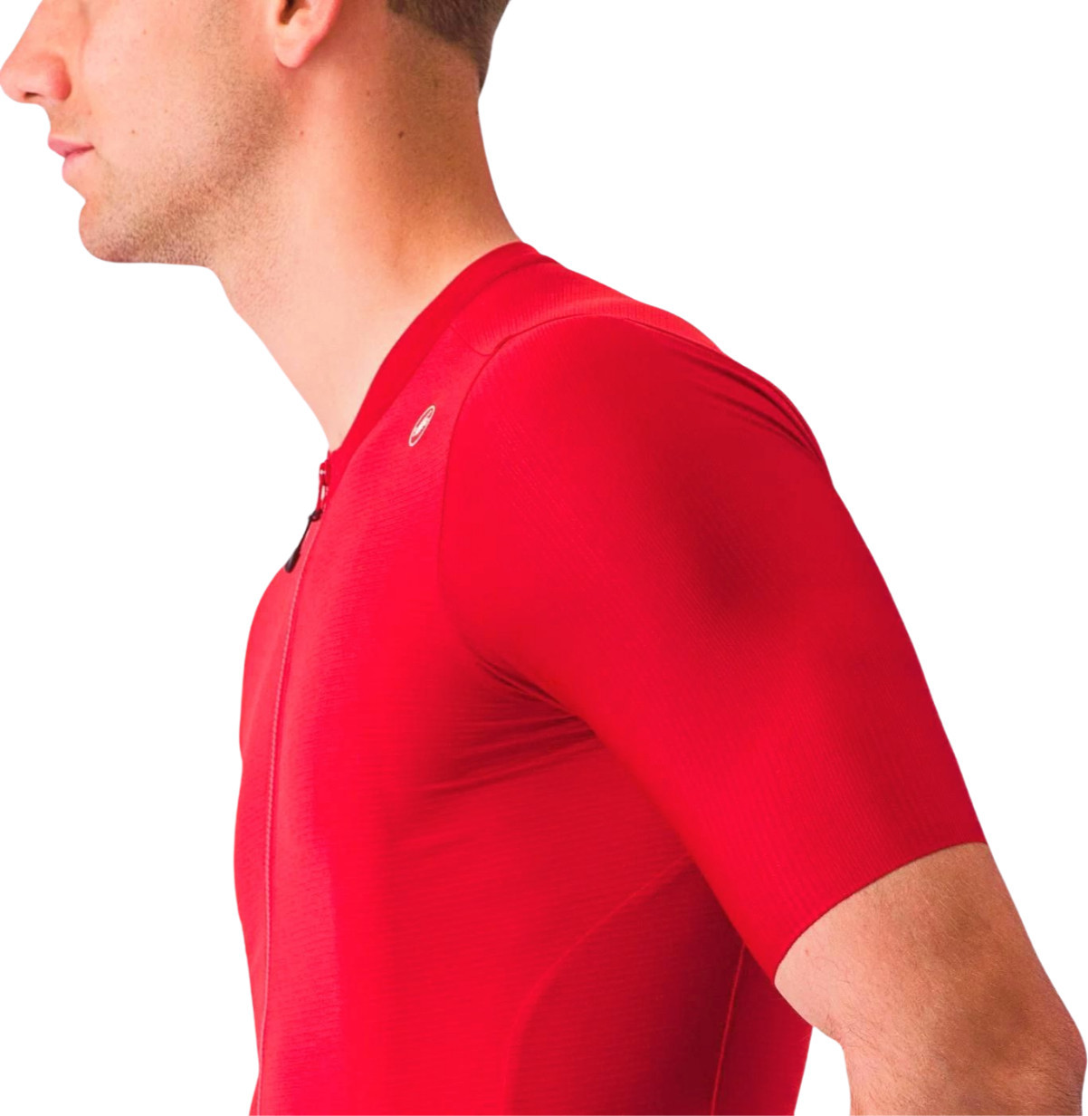 Castelli Espresso Jersey Rich Red/Deep Bordeaux - Pushys