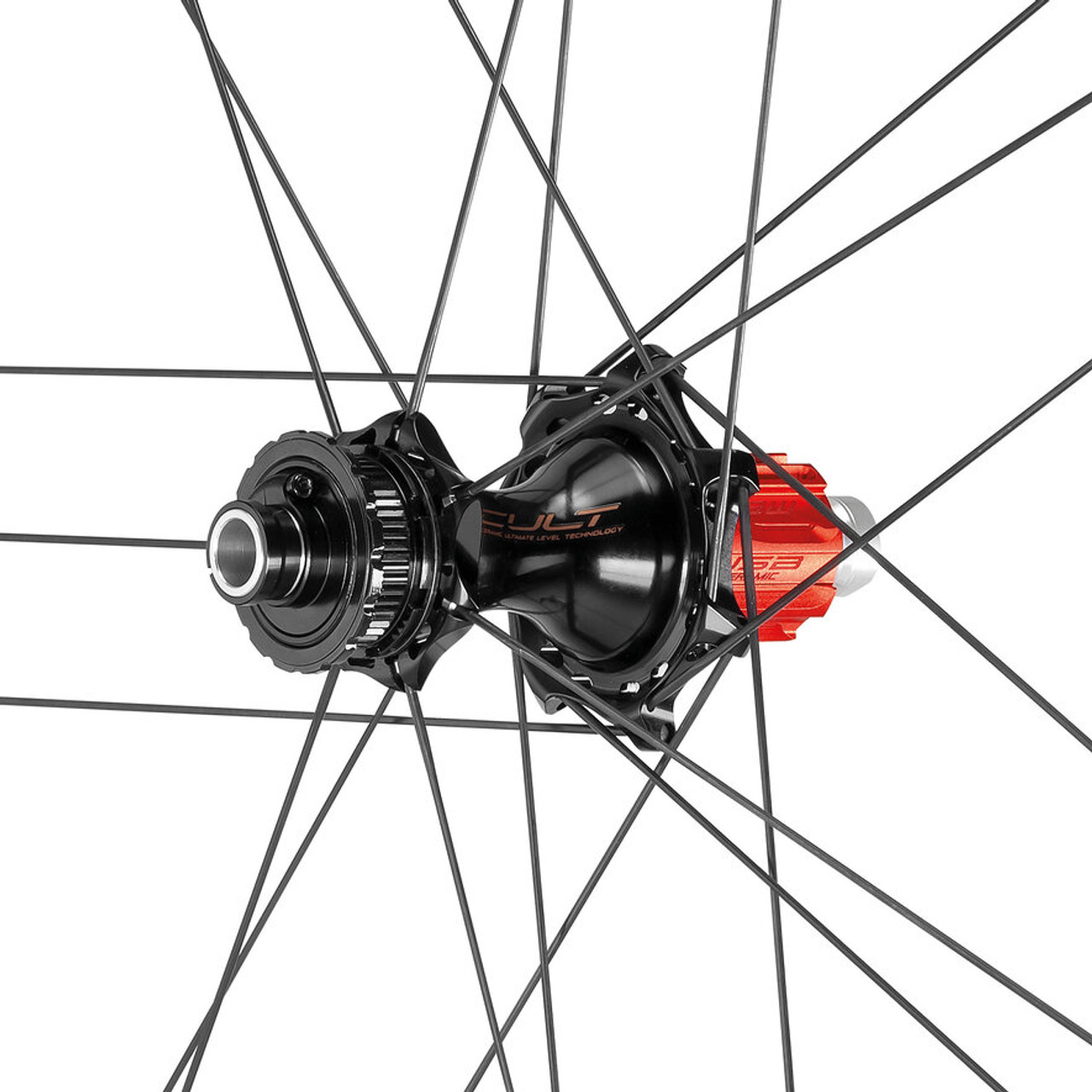 BORA ONE 50 Google CAMPAGNOLO Rear Wheel Bora One 50 Tubular dark label