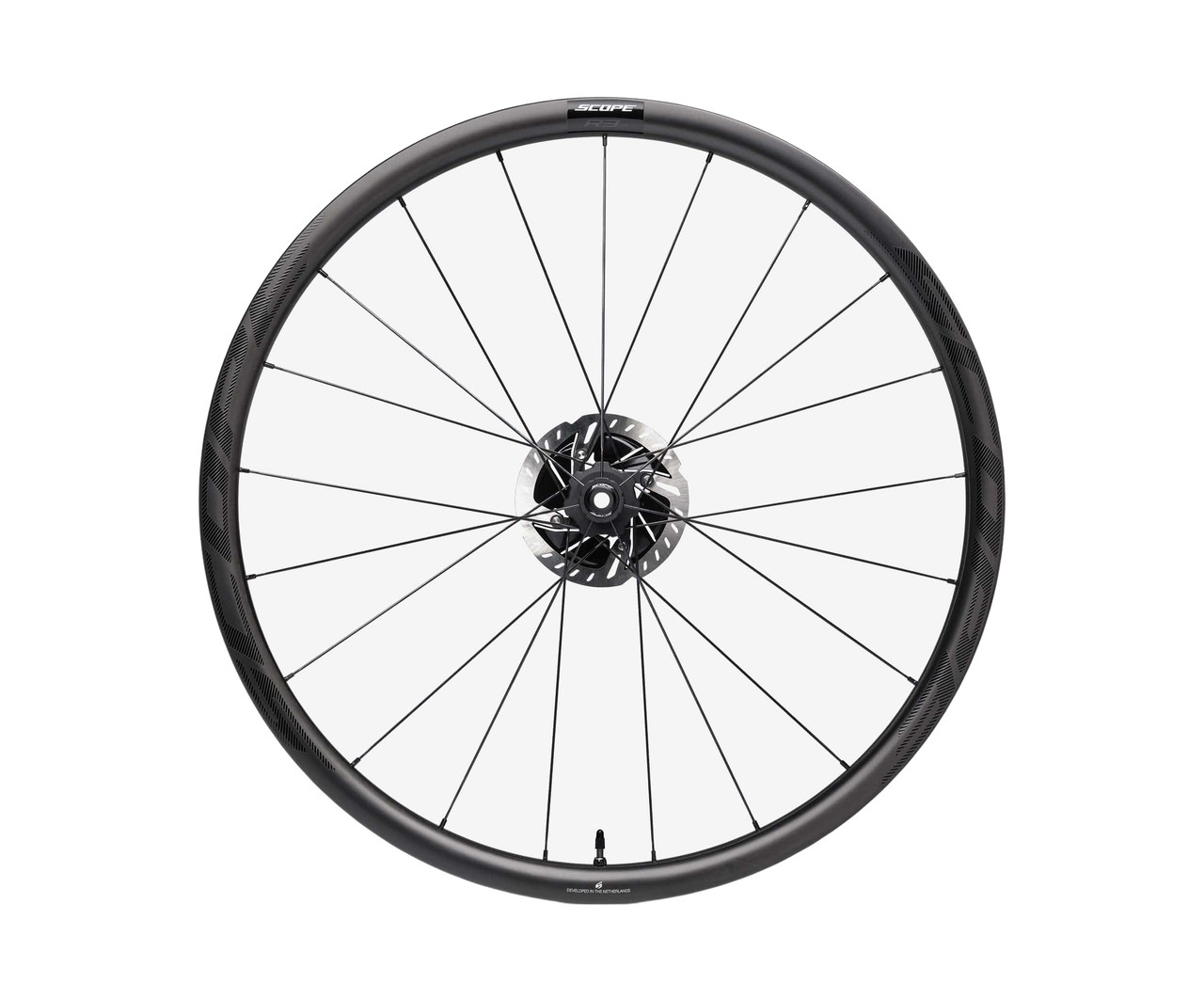 Scope R3.A Disc Brake Shimano HG Black Decal Wheelset - Pushys