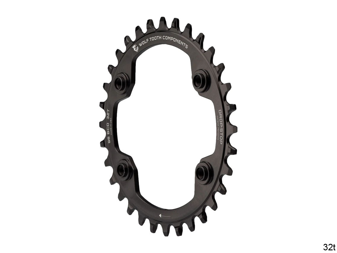 Wolf Tooth Chainring Wolf Tooth Drop-Stop Chainring – 32T, 96mm