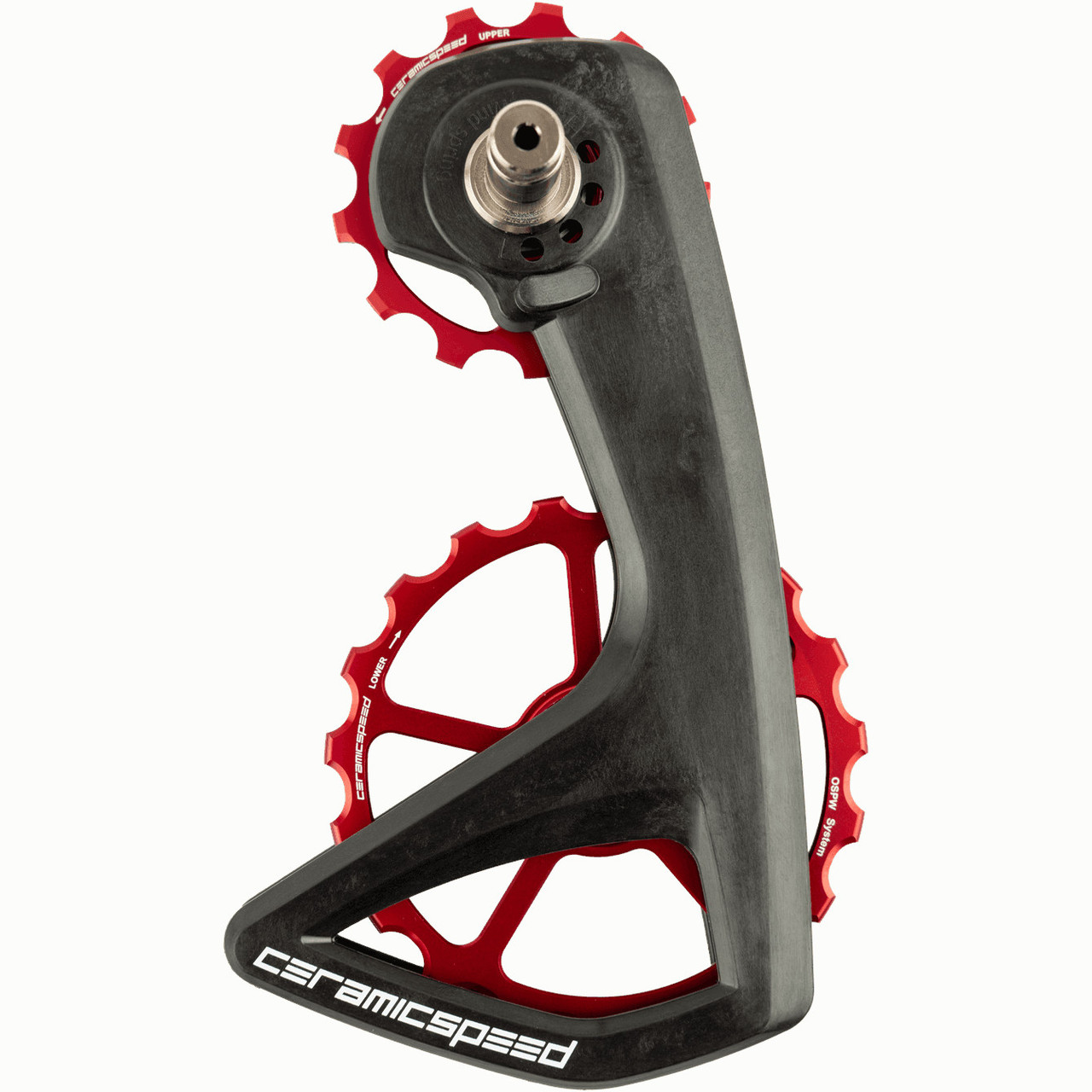 パーツ CERAMICSPEED OSPW 9200 S TANDARD RED CeramicSpeed OSPW RS 5 Spoke For Shimano 9250/8150 Red - Pushys