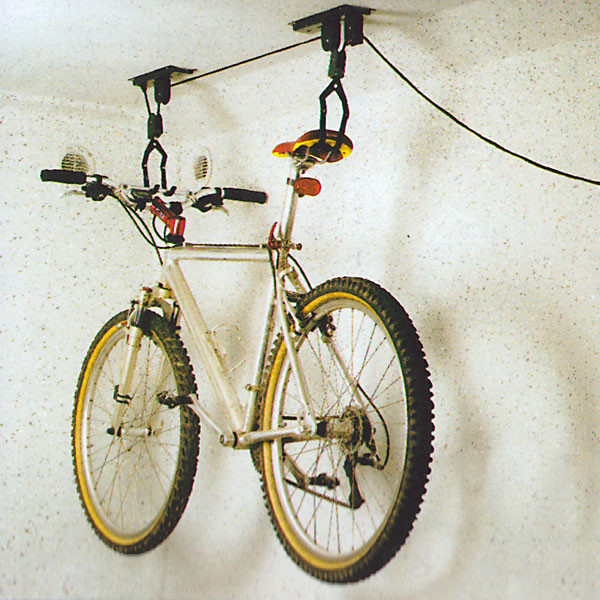 Bicycle Lift Pulley Storage System Bikebug