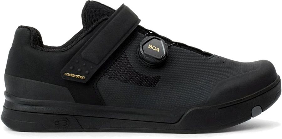 Crank Brothers Mallet Boa SPD MTB Shoes Black/Gold Pushys