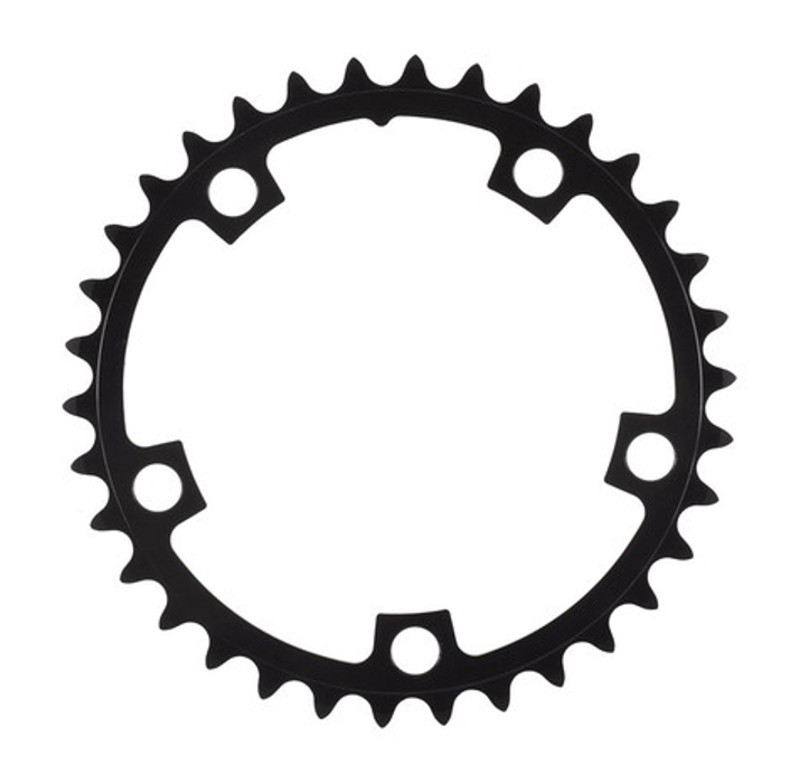 Rotor noQ BCD110x5 34T Inner Chainring Black - Pushys